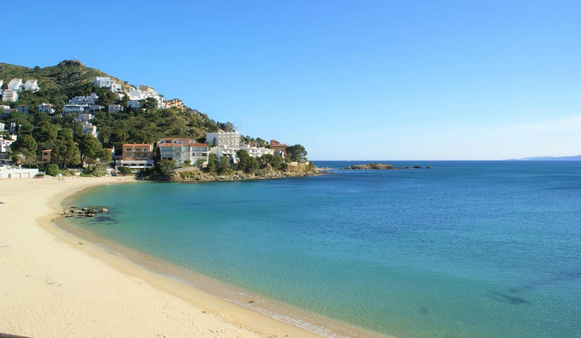 Ferienwohnung Apartamento En Roses Con Vistas Al Canal Y Piscina Exterior foto